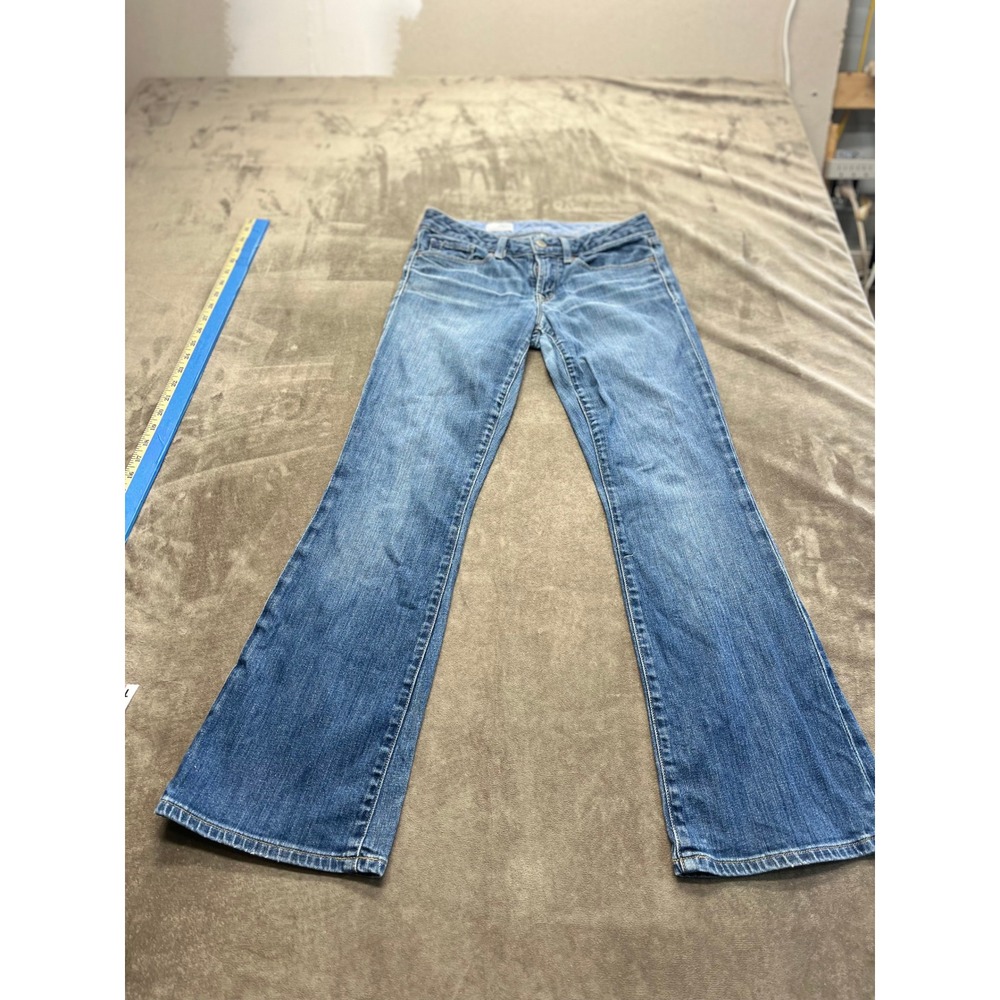 Gap 1969 Sexy Boot Jeans Womens 26/2a Medium Wash Blue Denim Low Rise Bootcut
